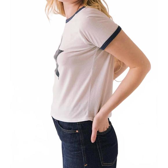 NEW CHASER classic star graphic tee in white - Picture 2 of 5